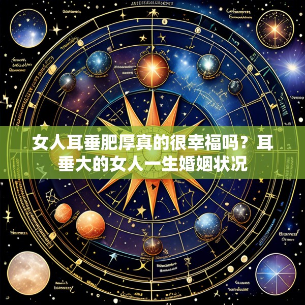 女人耳垂肥厚真的很幸福吗？耳垂大的女人一生婚姻状况