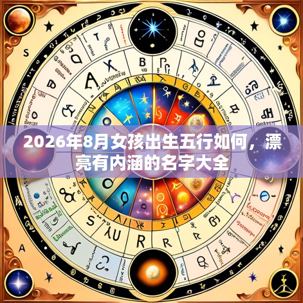2026年8月女孩出生五行如何，漂亮有内涵的名字大全