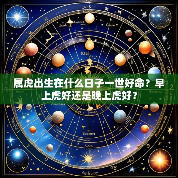 属虎出生在什么日子一世好命?早上虎好还是晚上虎好?
