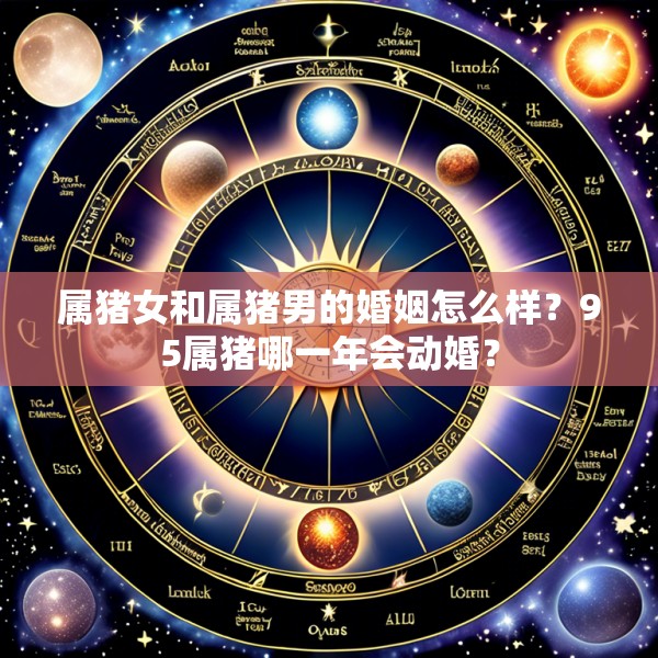 属猪女和属猪男的婚姻怎么样?95属猪哪一年会动婚?