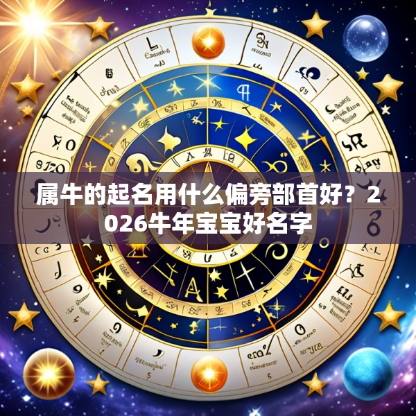 属牛的起名用什么偏旁部首好?2026牛年宝宝好名字