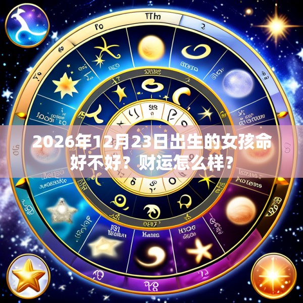 2026年12月23日出生的女孩命好不好？财运怎么样？