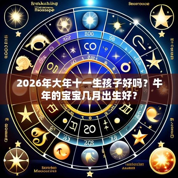 2026年大年十一生孩子好吗?牛年的宝宝几月出生好?