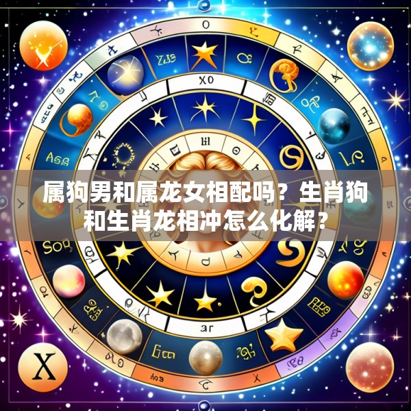 属狗男和属龙女相配吗?生肖狗和生肖龙相冲怎么化解?