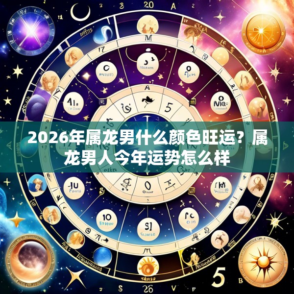 2026年属龙男什么颜色旺运？属龙男人今年运势怎么样