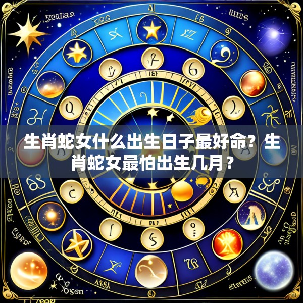 生肖蛇女什么出生日子最好命？生肖蛇女最怕出生几月？