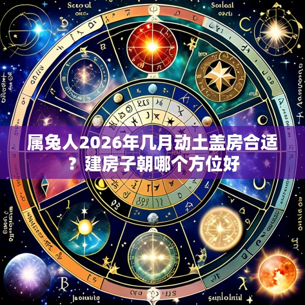 属兔人2026年几月动土盖房合适?建房子朝哪个方位好