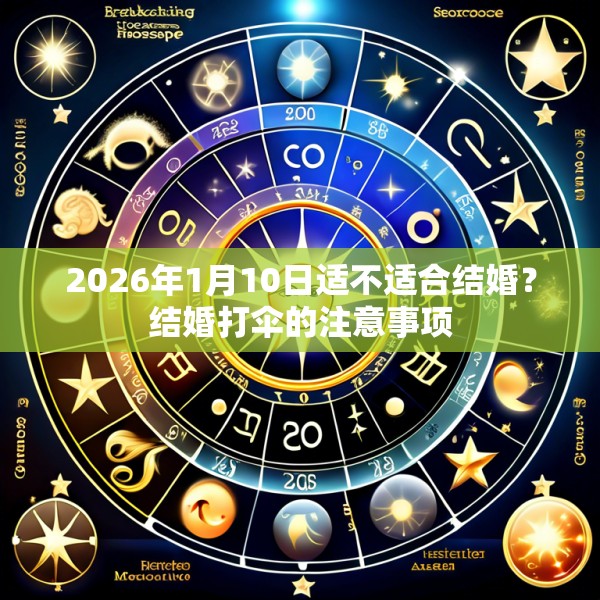 2026年1月10日适不适合结婚？结婚打伞的注意事项