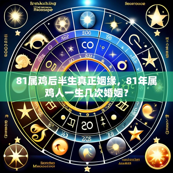 81属鸡后半生真正姻缘，81年属鸡人一生几次婚姻？