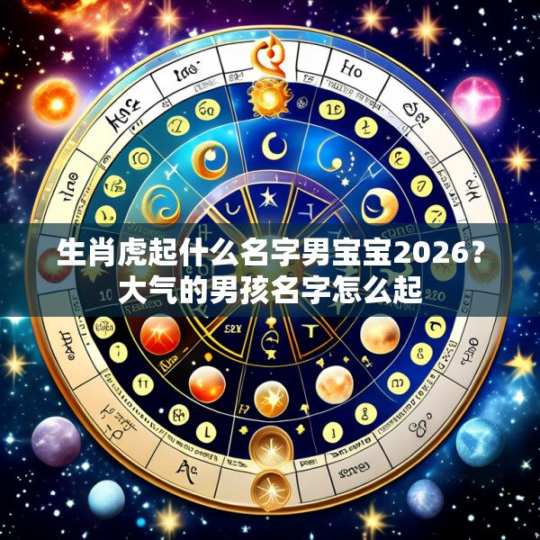 生肖虎起什么名字男宝宝2026?大气的男孩名字怎么起