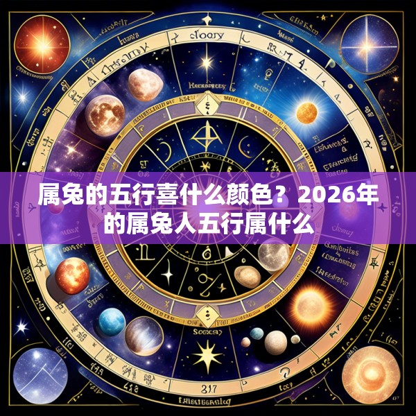 属兔的五行喜什么颜色?2026年的属兔人五行属什么