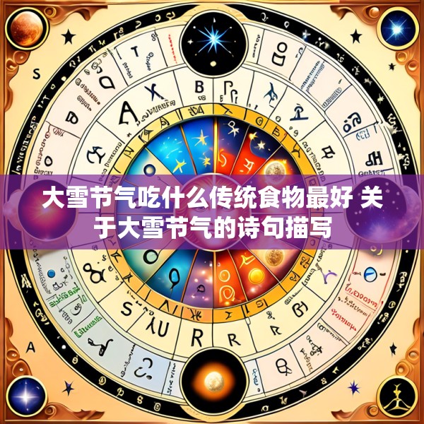 大雪节气吃什么传统食物最好 关于大雪节气的诗句描写