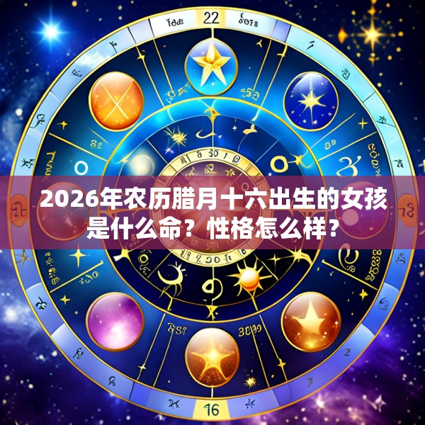 2026年农历腊月十六出生的女孩是什么命?性格怎么样?