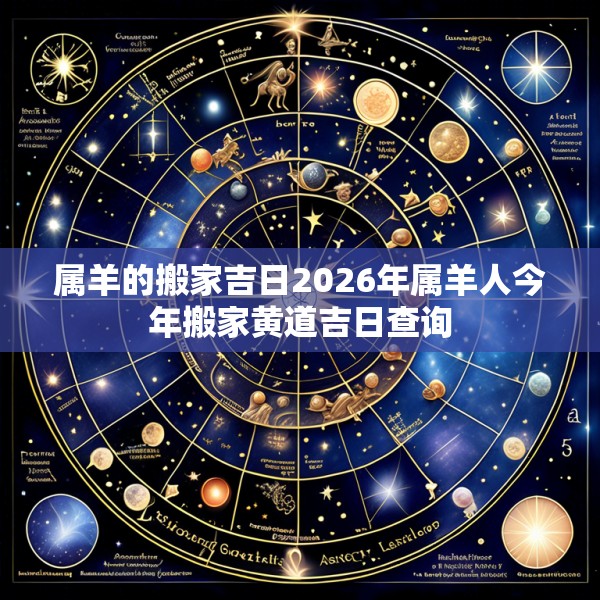 属羊的搬家吉日2026年属羊人今年搬家黄道吉日查询
