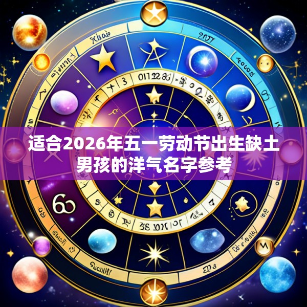 适合2026年五一劳动节出生缺土男孩的洋气名字参考