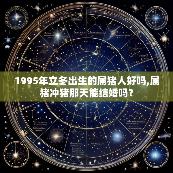 1995年立冬出生的属猪人好吗,属猪冲猪那天能结婚吗？