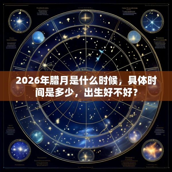 2026年腊月是什么时候,具体时间是多少,出生好不好?