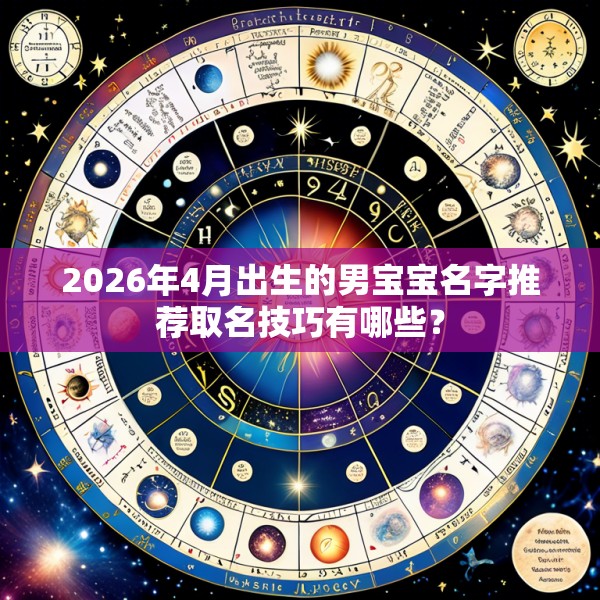 2026年4月出生的男宝宝名字推荐取名技巧有哪些？