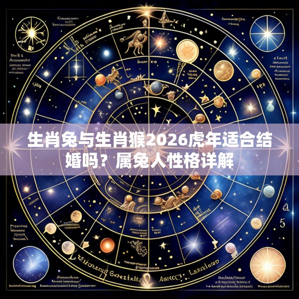 生肖兔与生肖猴2026虎年适合结婚吗?属兔人性格详解