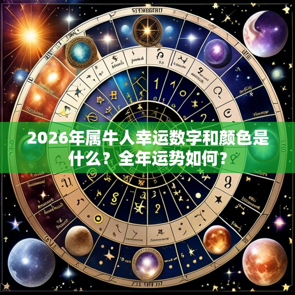 2026年属牛人幸运数字和颜色是什么？全年运势如何？