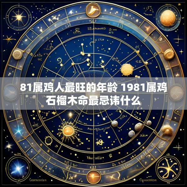 81属鸡人最旺的年龄 1981属鸡石榴木命最忌讳什么