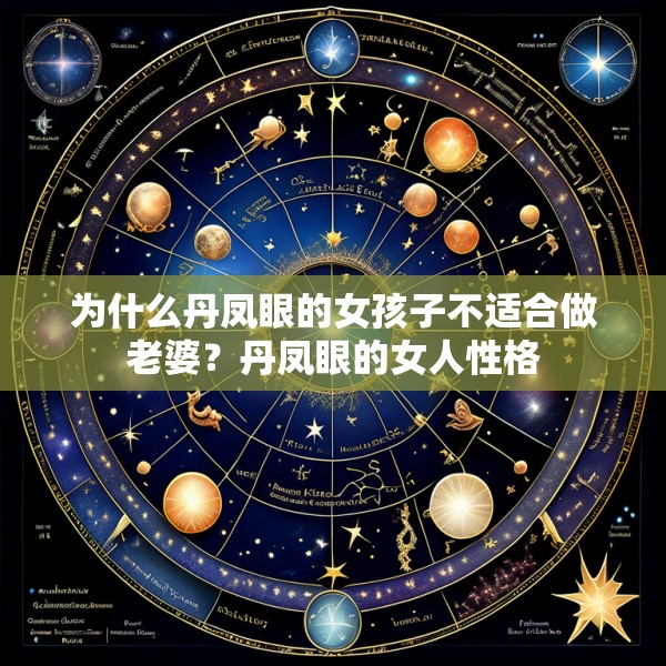 为什么丹凤眼的女孩子不适合做老婆?丹凤眼的女人性格