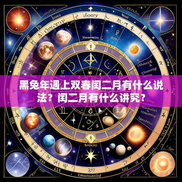 黑兔年遇上双春闰二月有什么说法？闰二月有什么讲究？
