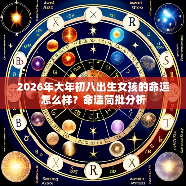 2026年大年初八出生女孩的命运怎么样？命造简批分析