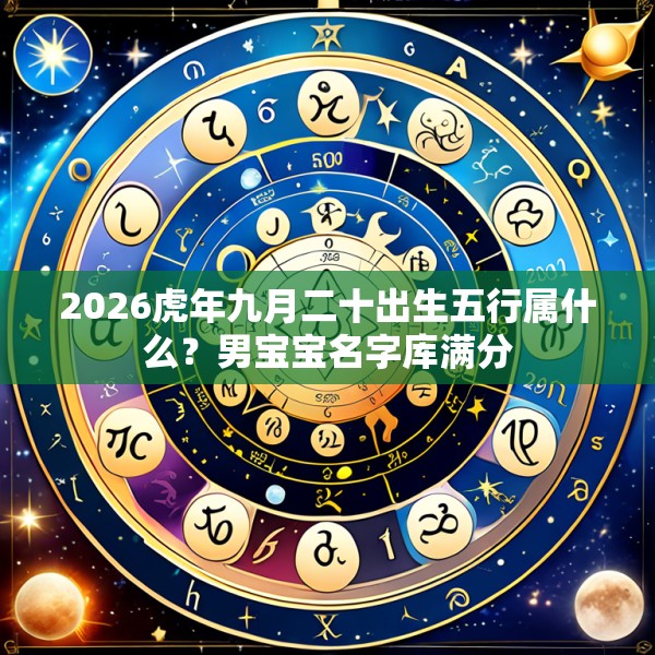 2026虎年九月二十出生五行属什么?男宝宝名字库满分