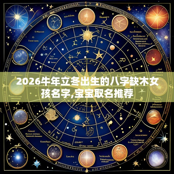 2026牛年立冬出生的八字缺木女孩名字,宝宝取名推荐