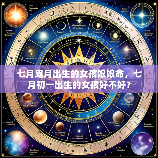 七月鬼月出生的女孩娘娘命,七月初一出生的女孩好不好?