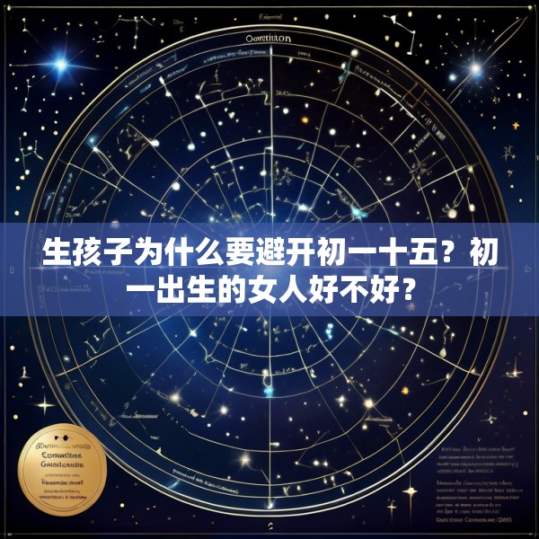 生孩子为什么要避开初一十五?初一出生的女人好不好?
