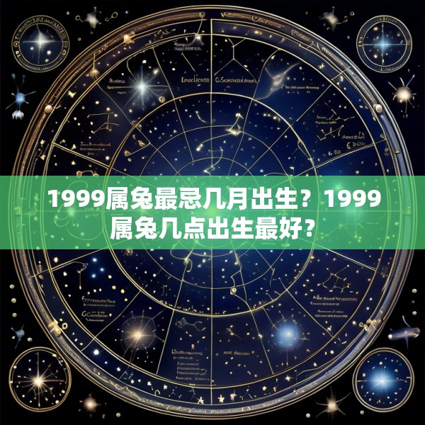 1999属兔最忌几月出生？1999属兔几点出生最好？