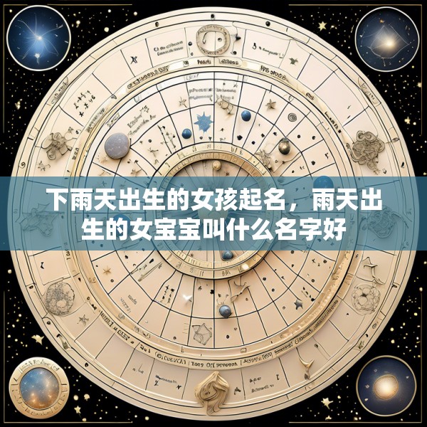 下雨天出生的女孩起名,雨天出生的女宝宝叫什么名字好