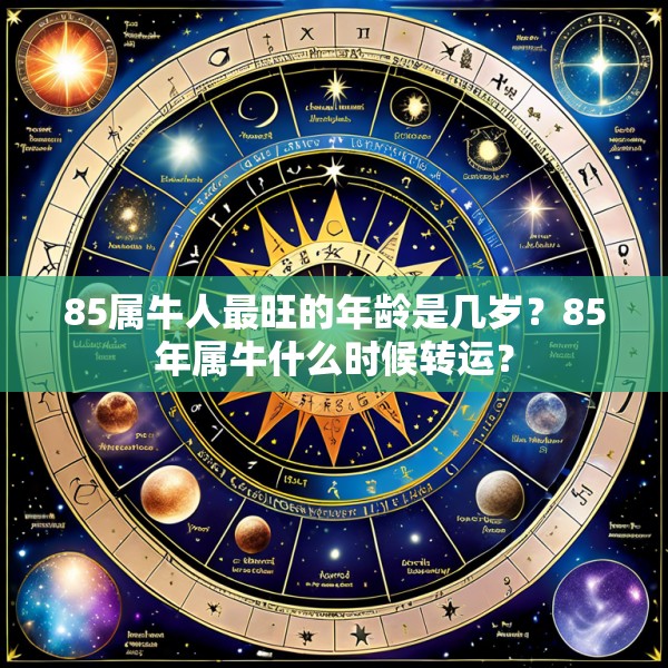 85属牛人最旺的年龄是几岁？85年属牛什么时候转运？
