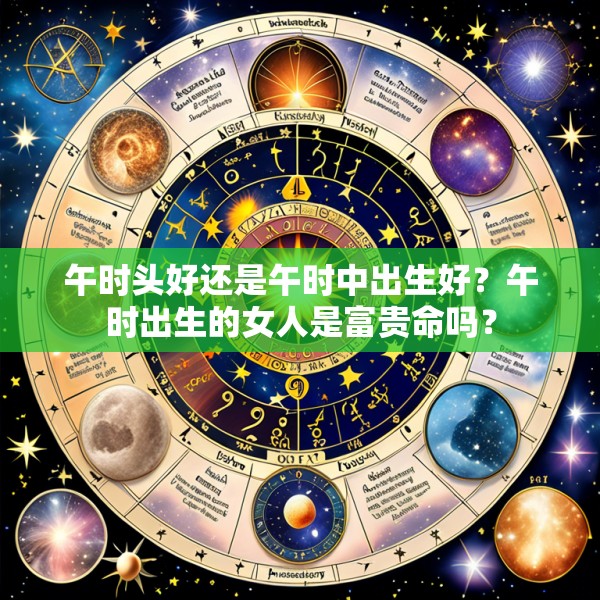 午时头好还是午时中出生好？午时出生的女人是富贵命吗？