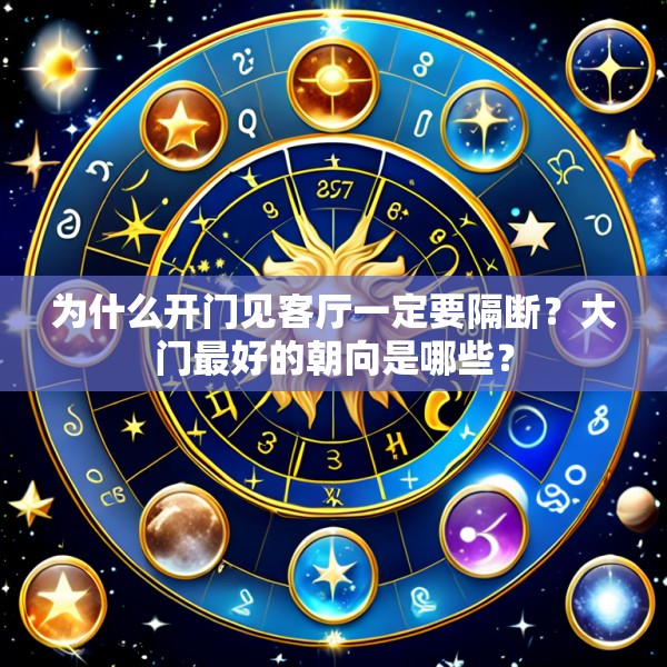 为什么开门见客厅一定要隔断？大门最好的朝向是哪些？
