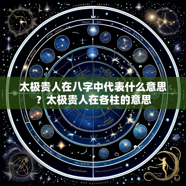 太极贵人在八字中代表什么意思？太极贵人在各柱的意思