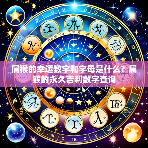 属猴的幸运数字和字母是什么?属猴的永久吉利数字查询