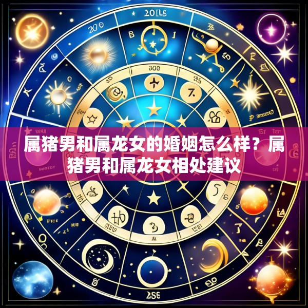 属猪男和属龙女的婚姻怎么样?属猪男和属龙女相处建议