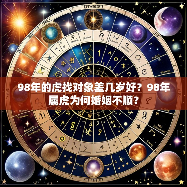 98年的虎找对象差几岁好？98年属虎为何婚姻不顺？
