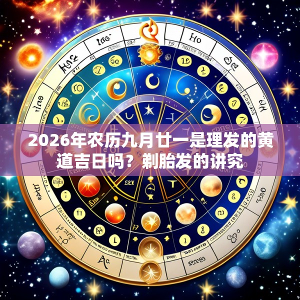 2026年农历九月廿一是理发的黄道吉日吗？剃胎发的讲究