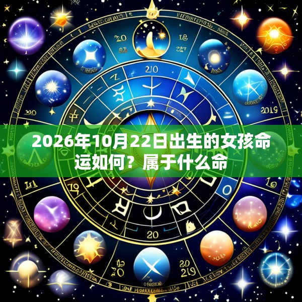 2026年10月22日出生的女孩命运如何？属于什么命