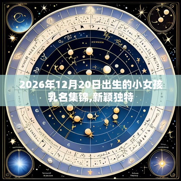 2026年12月20日出生的小女孩乳名集锦,新颖独特