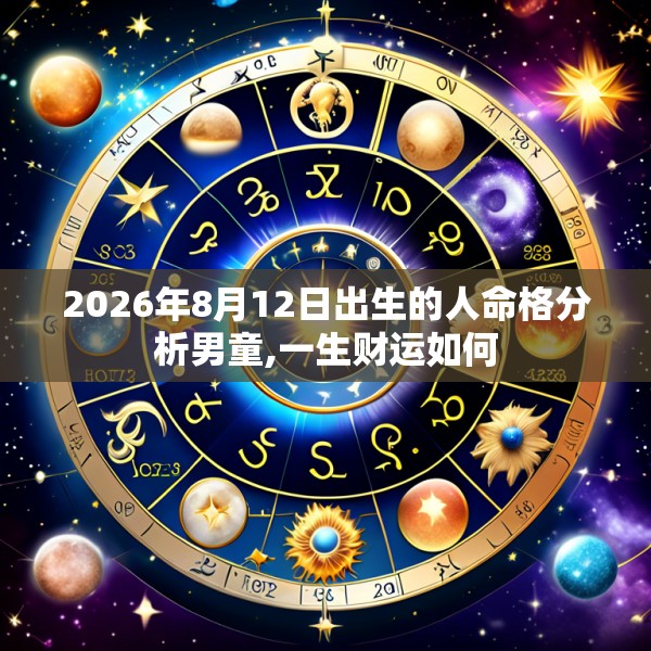 2026年8月12日出生的人命格分析男童,一生财运如何