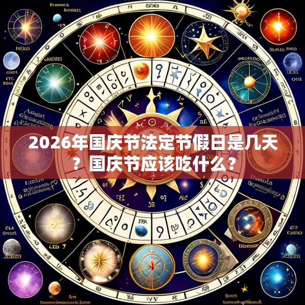 2026年国庆节法定节假日是几天?国庆节应该吃什么?