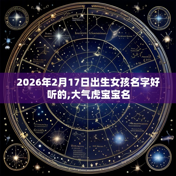 2026年2月17日出生女孩名字好听的,大气虎宝宝名