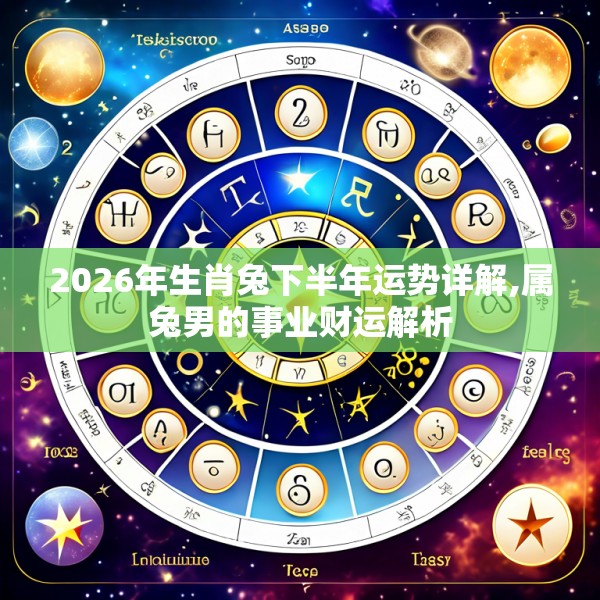 2026年生肖兔下半年运势详解,属兔男的事业财运解析