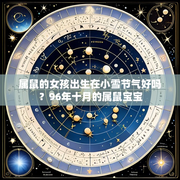 属鼠的女孩出生在小雪节气好吗？96年十月的属鼠宝宝