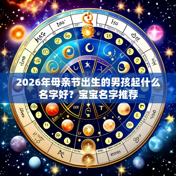 2026年母亲节出生的男孩起什么名字好？宝宝名字推荐